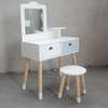 Dresser: White Dressing Table With Drawers In Ikonge thumb 0