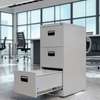 Office Steel Filing Cabinet with 3 Drawers thumb 3