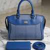 Elegant Purple Handbag Set with Wallet & Strap thumb 0