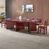 Office Table: 2.4m Mahogany Executive Office Table thumb 2