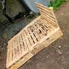5*6 pallet bed, blazed framed pallet bed thumb 2