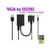 VGA to HDMI Adapter Converter Powered 1080p with Audio thumb 2