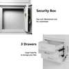 2-Door Office Cabinet with Secure  Safe thumb 4