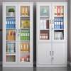 OFFICE CABINET: Two Door Unique Office Cabinet thumb 3