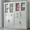 2-Door Metallic Office Cabinet with Safe thumb 1