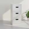 3 Drawer Metallic Office Cabinet thumb 4