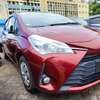Toyota Vitz hybrid Jewela maroon 2018 thumb 1