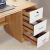 Office Desk 120x60cm; Industrial Design With Storage Shelves thumb 1