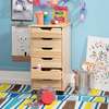6 Locker Wooden Storage Cabinet thumb 9
