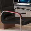 Leather Fixed Highback Chair with Back Support thumb 0