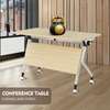 Brown Foldable Conference Meeting Table thumb 2