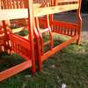 Solid Wood Twin Bunk Bed Classic Slatted Design thumb 2