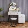 Dressing Table : Modern Dresser with Mirror and Drawers thumb 0