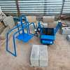 Blue Cement Block Making Machine Compact Mechanical Press thumb 5