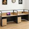 2 Way MDF Cubic Office Workstation thumb 13
