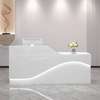 1800mm White Receptionist Desk thumb 2