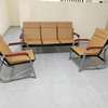 Leather 5 Person Office Sofa thumb 0