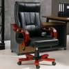 Executive high back leather office chair thumb 0