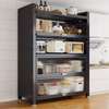 Storage Unit; Simplistic Microwave Storage Cabinet thumb 0