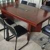 Boardroom Table; 2.4M Mahogany Boardroom Table thumb 12