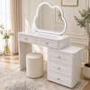 Dressers : Vanity Dressing Table with LED Lights thumb 0