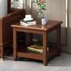 60cm by 60cm Mahogany Office Coffee Table thumb 1