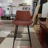 Brown Leather Non-Adjustable Counter Bar Stool thumb 13