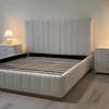 Padded Wooden King Size Bed thumb 3