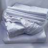 Premium White striped Bed Sheets thumb 1