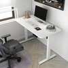 Standing Desks: Adjustable Standing Desk in White thumb 3