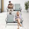 Steel 2-Seater Airport Bench thumb 2