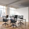 Office Seat: Home Office Chair With Mesh Back And Armrests thumb 4