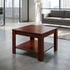 Coffee Tables : Square Mahogany Coffee Table thumb 1