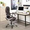 Office Chair: Brown Leather Office Chair thumb 0