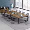 Boardroom Table; Metal Frame 2.4m Boardroom Table thumb 2