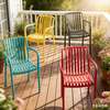 Outdoor Chair; White Plastic Outdoor Chair in Suneka thumb 3