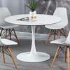 Dining Table; Round Finish Dining Table thumb 3