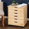 6 Locker Wooden Storage Cabinet thumb 14