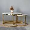 Coffee Table; Marble Nesting Coffee Table in Suneka thumb 1