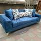 Round button tufted 3 seater Chester sofa