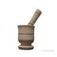 Kitchen Wooden Mortar and pestle.