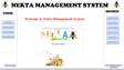 Nekta Management System Project 2022