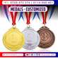 MEDALS Gold | Bronze | Silver - Customized