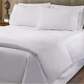 Plain white cotton bedsheets without the satin line  6/6