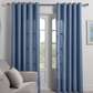 heavy linen material curtains