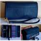 Serena Blue Clutch Bag wallet