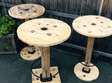 Wooden spool table