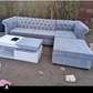 Chesterfield l shape 6 seaters