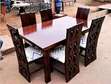 6seater dining set made by hardwood