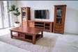 Solid Red-Mahogany Wall unit (3 pieces)